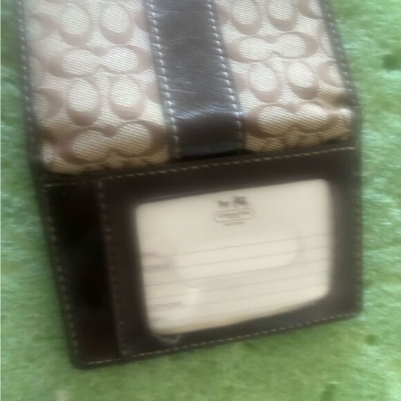 Coach Card Wallet handbag logo cardholder purse money coin holder money bag - Picture 2 of 6